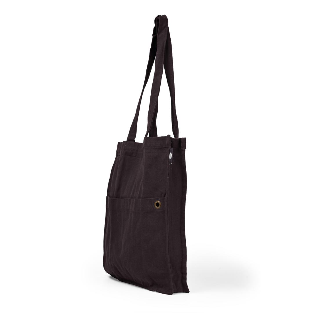 Twin pouch tote bag