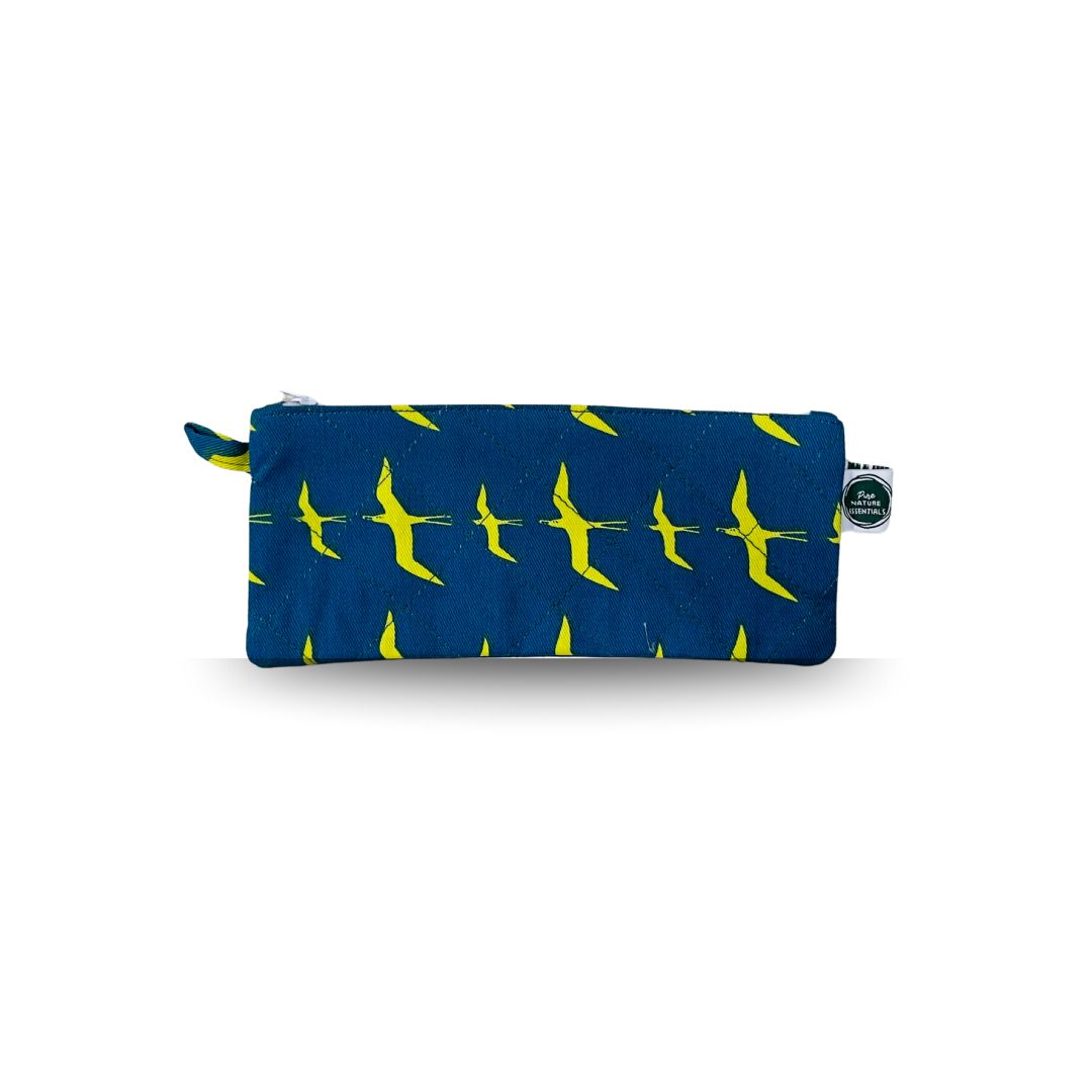 Cotton pencil pouch