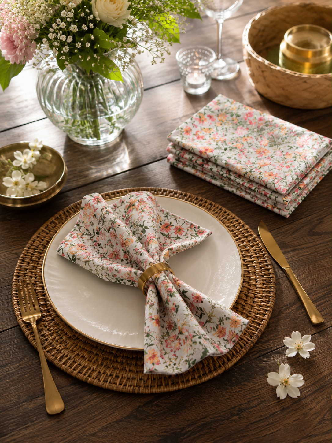 Onam special napkins(set of 3)
