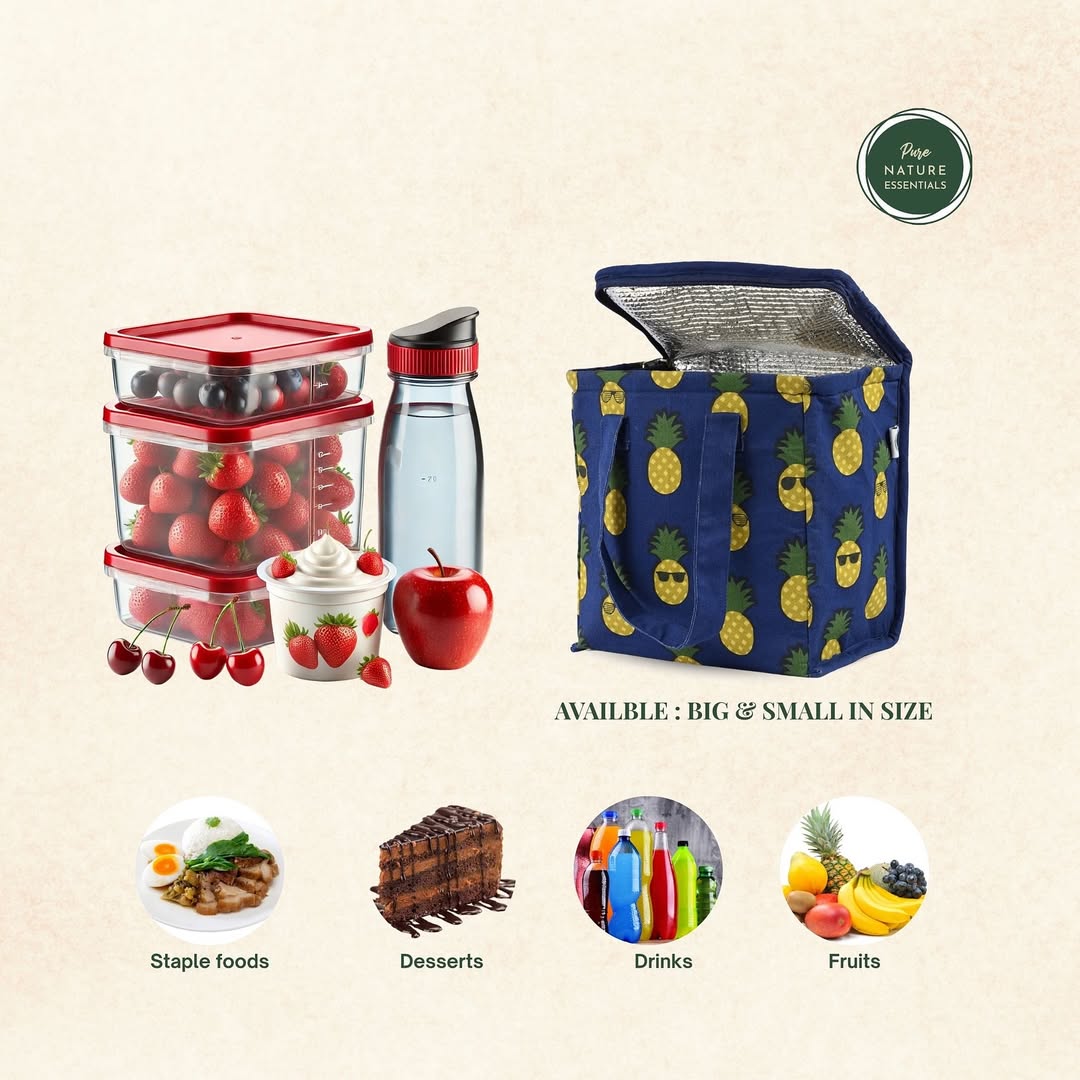 Cotton Lunch Bag