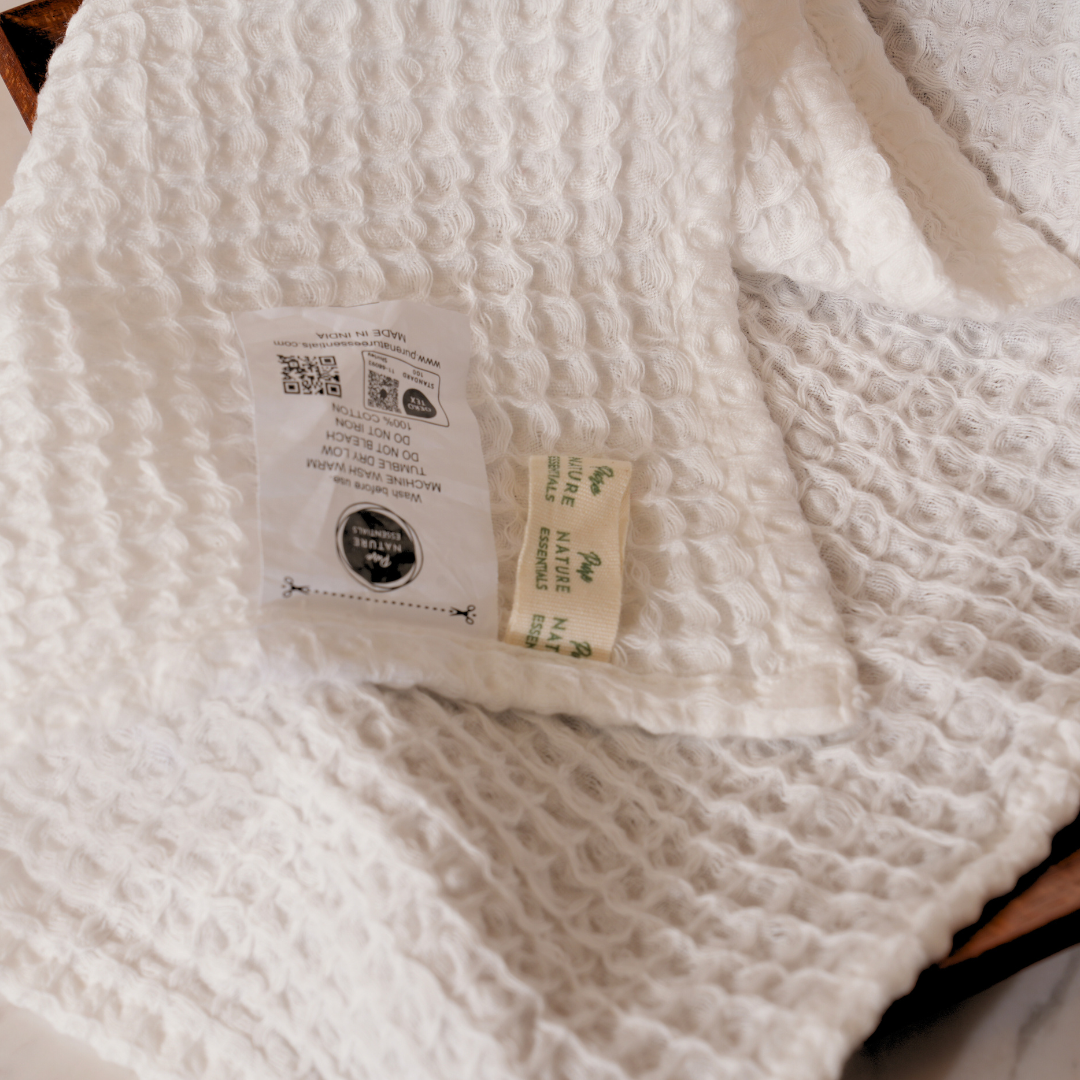 Waffle weave Hand Towel