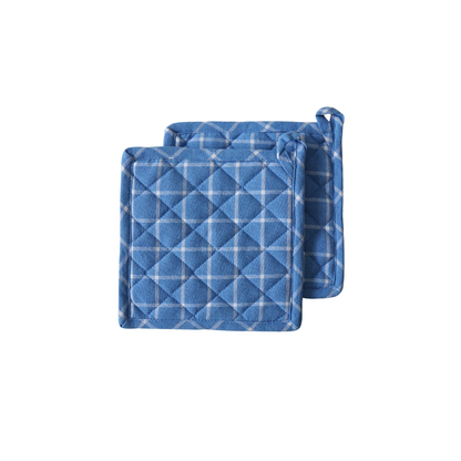 Cotton Potholder-Pick any two Colours(set of 2x2)