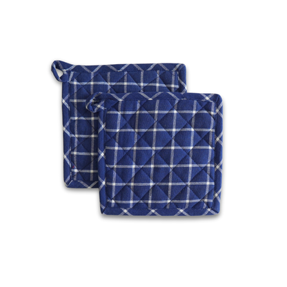 Cotton Potholder-Pick any two Colours(set of 2x2)