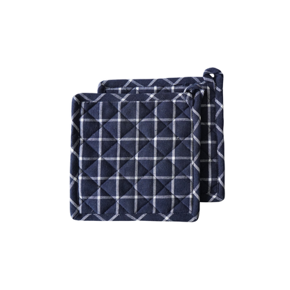 Cotton Potholder-Pick any two Colours(set of 2x2)