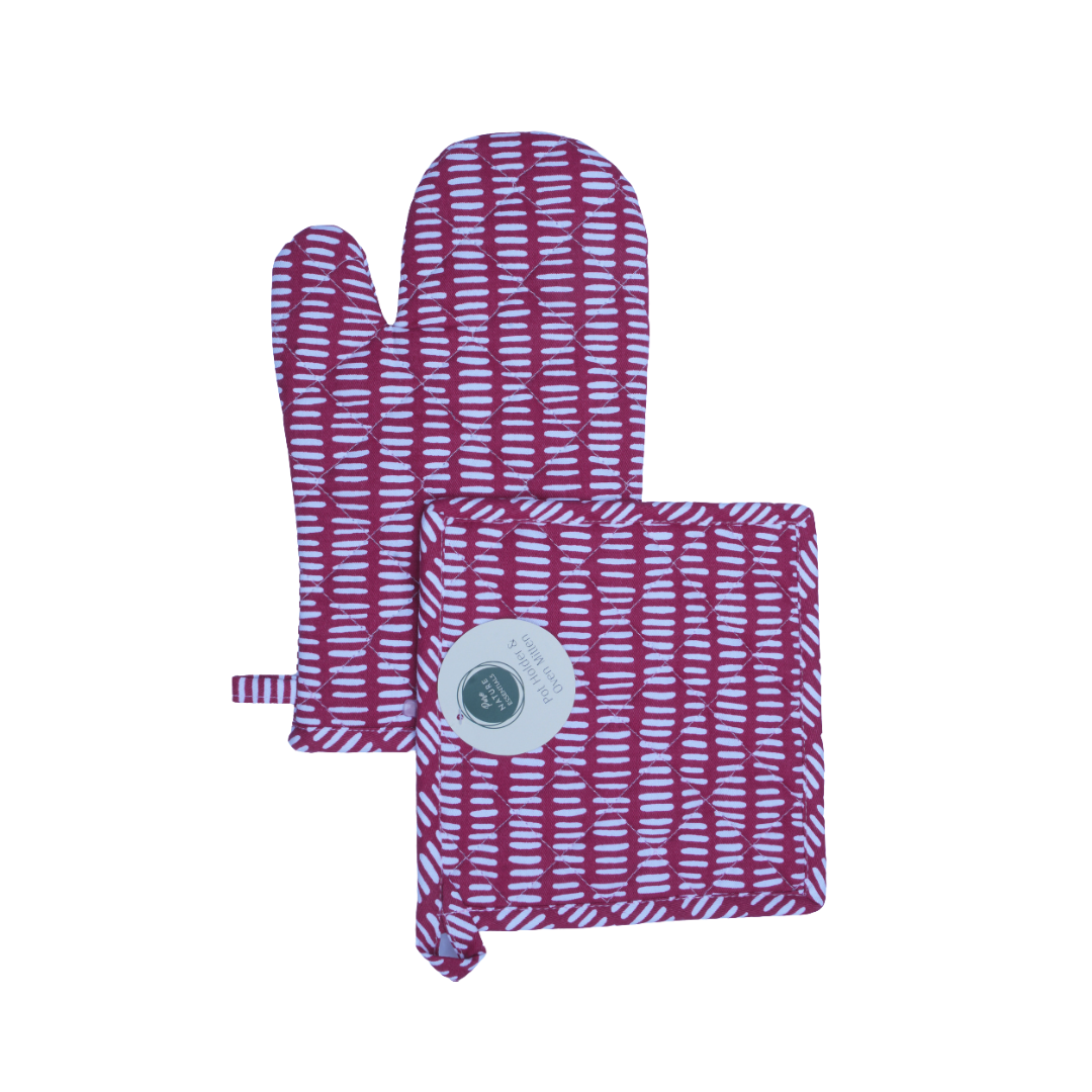 Cotton Oven mitt pot holder