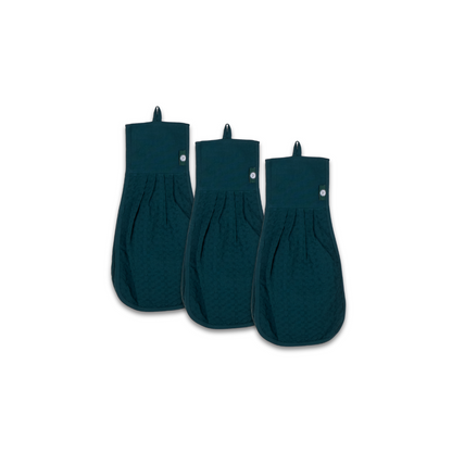 Waffle hang towel (set of 3)