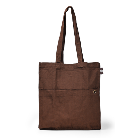 Twin pouch tote bag