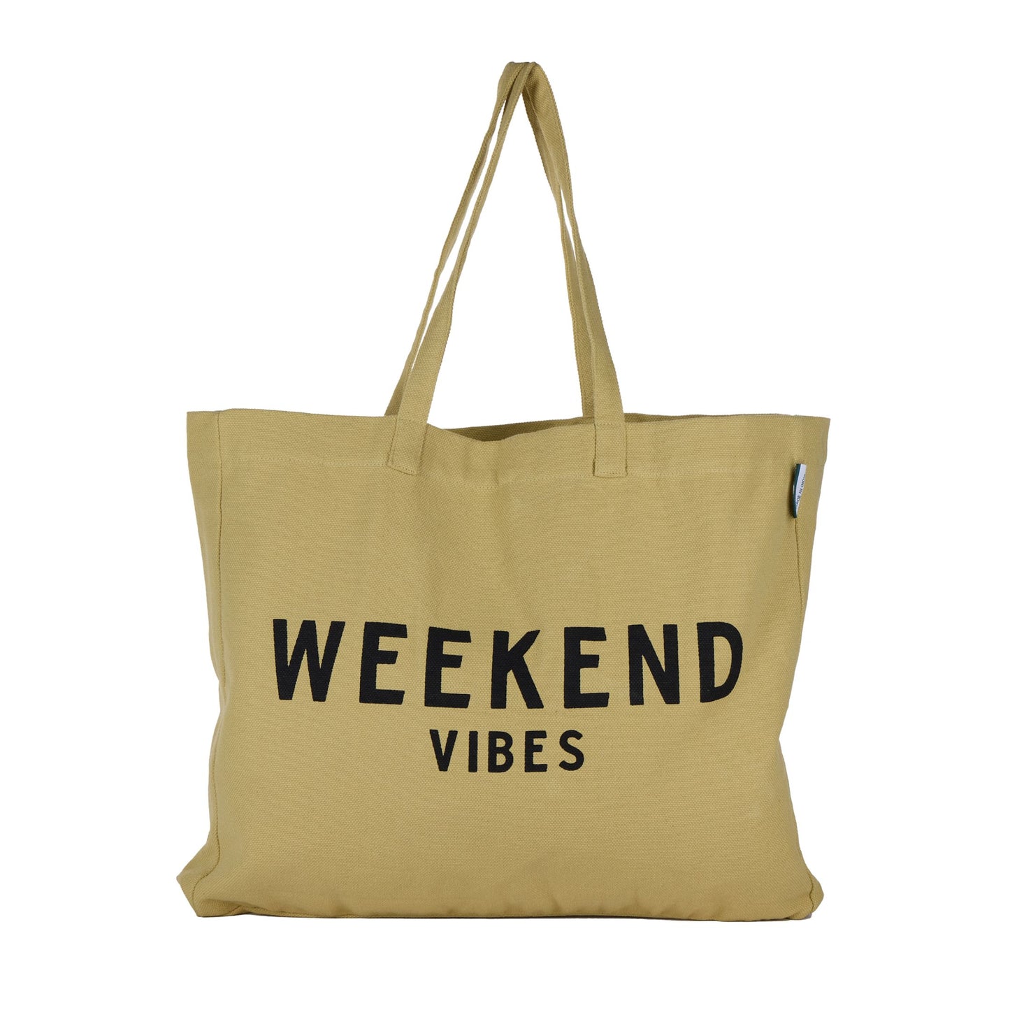 Cotton Weekend vibe tote