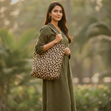 Leopard print Tote Bag
