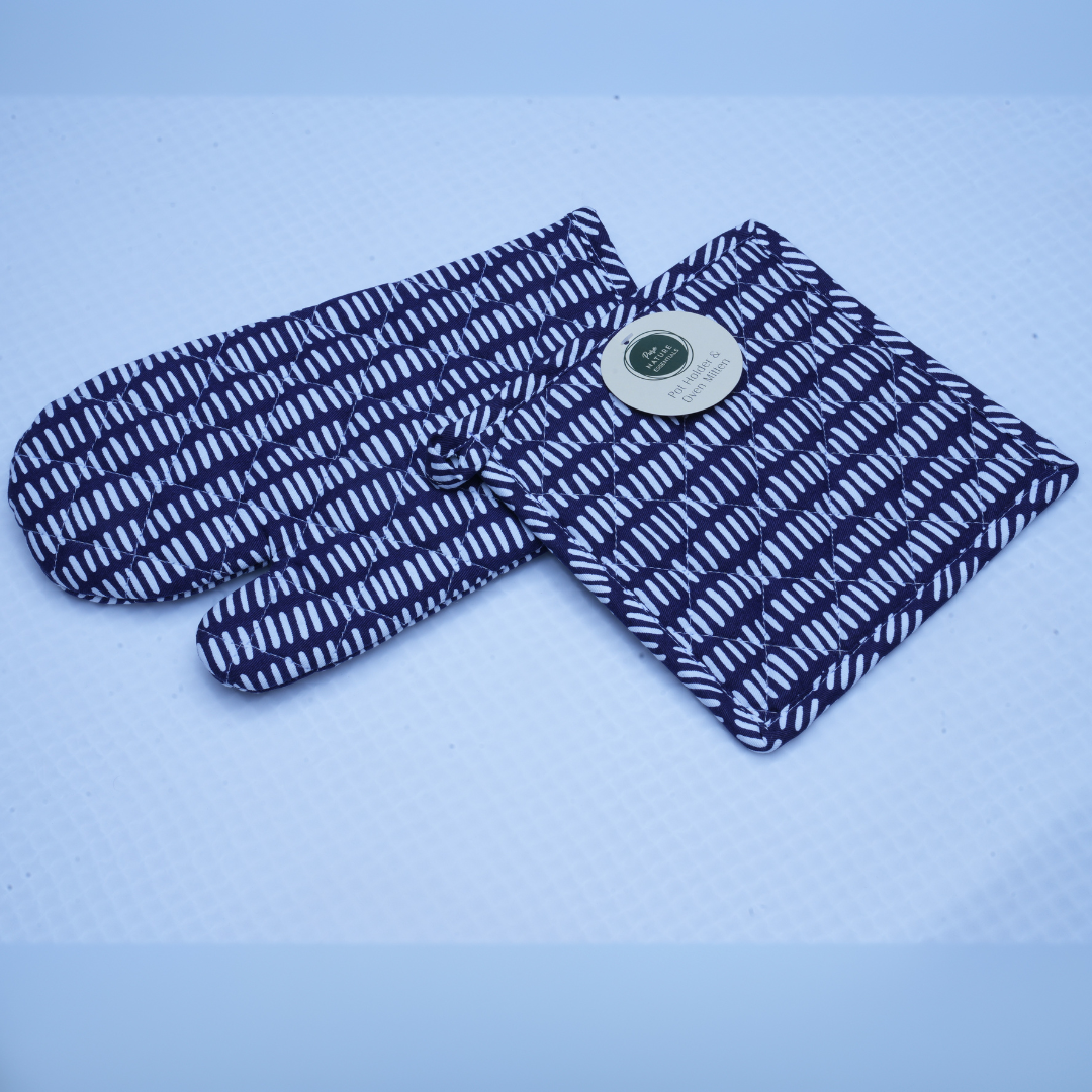 Cotton Oven mitt pot holder