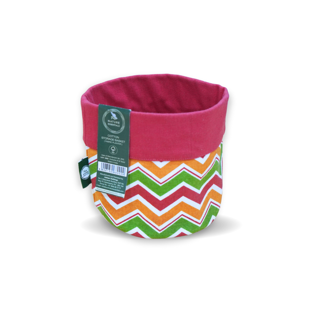 Fabric planter / Storage basket