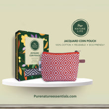 Jacquard Coin Pouch