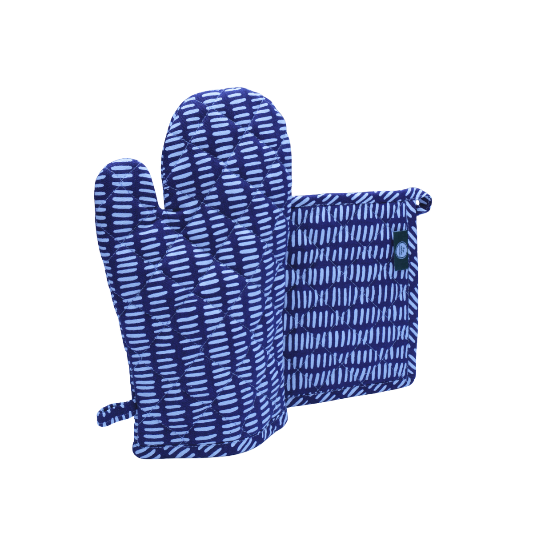 Cotton Oven mitt pot holder