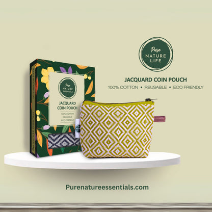 Jacquard Coin Pouch