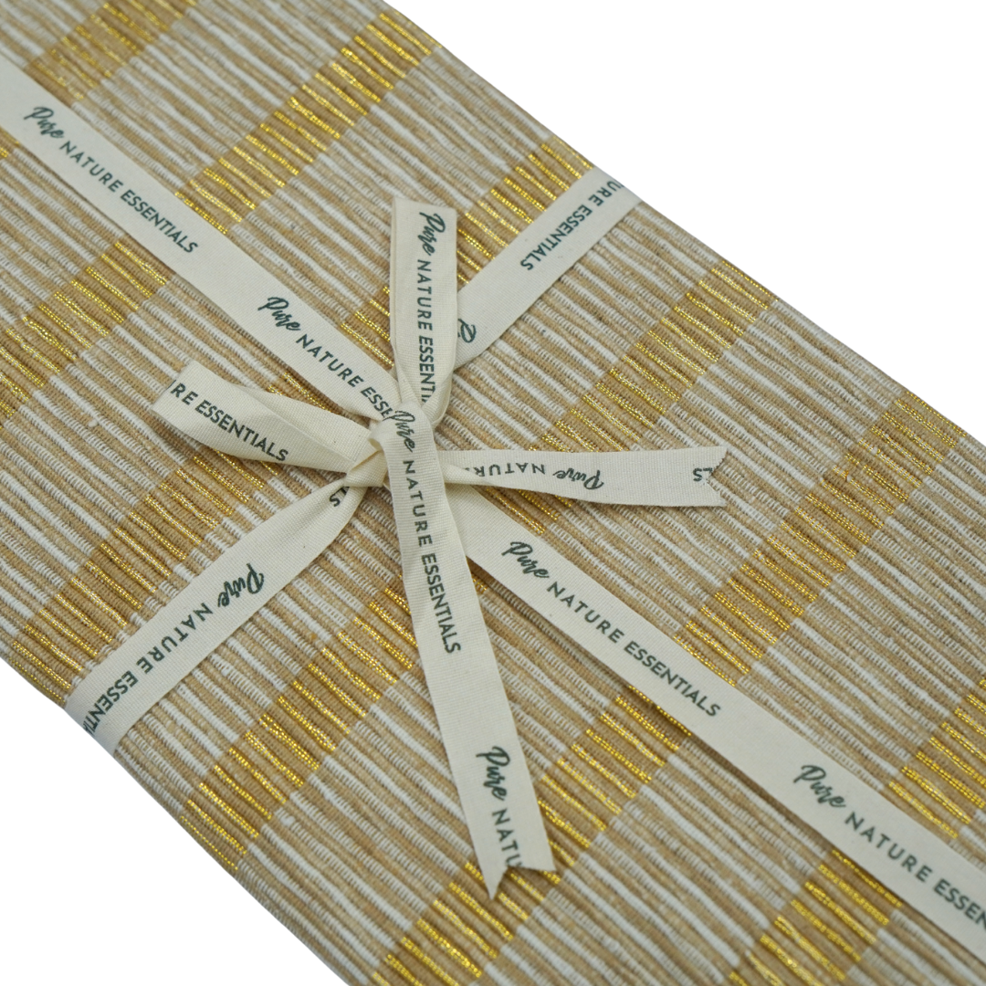 Lurex table runner