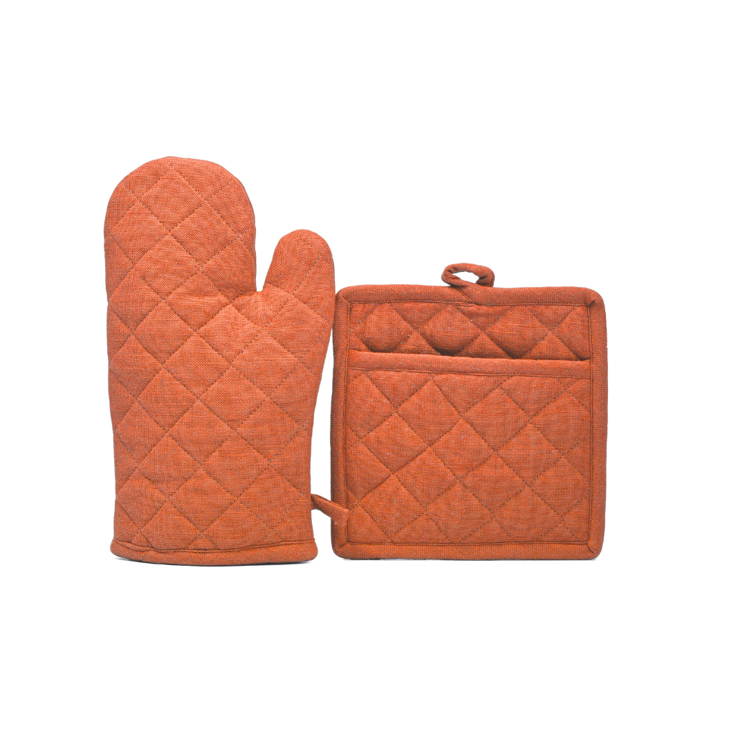 Cotton Oven mitt pot holder