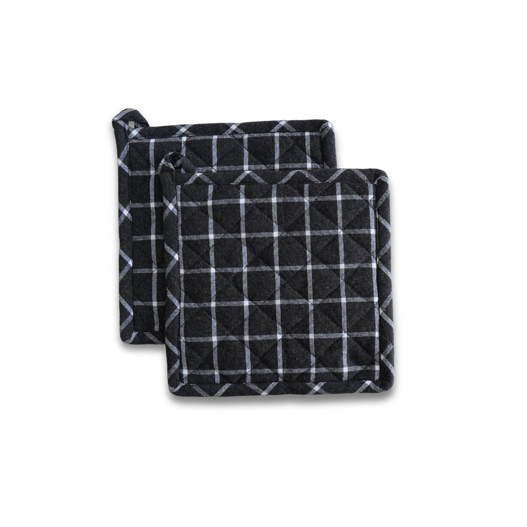 Cotton Potholder-Pick any two Colours(set of 2x2)