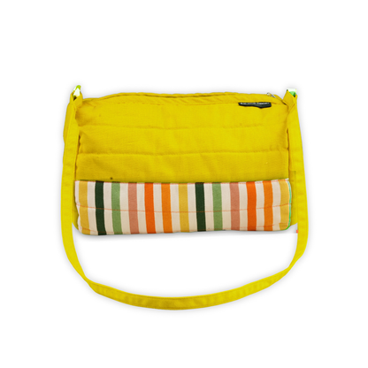 Cotton sling bag