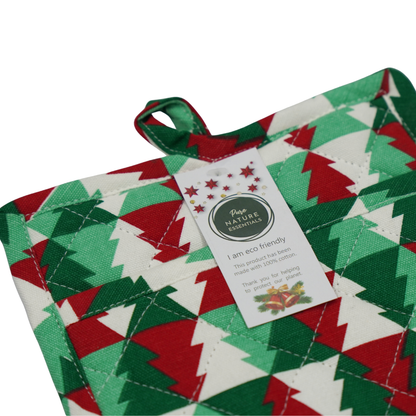 Pot holder & oven mitt