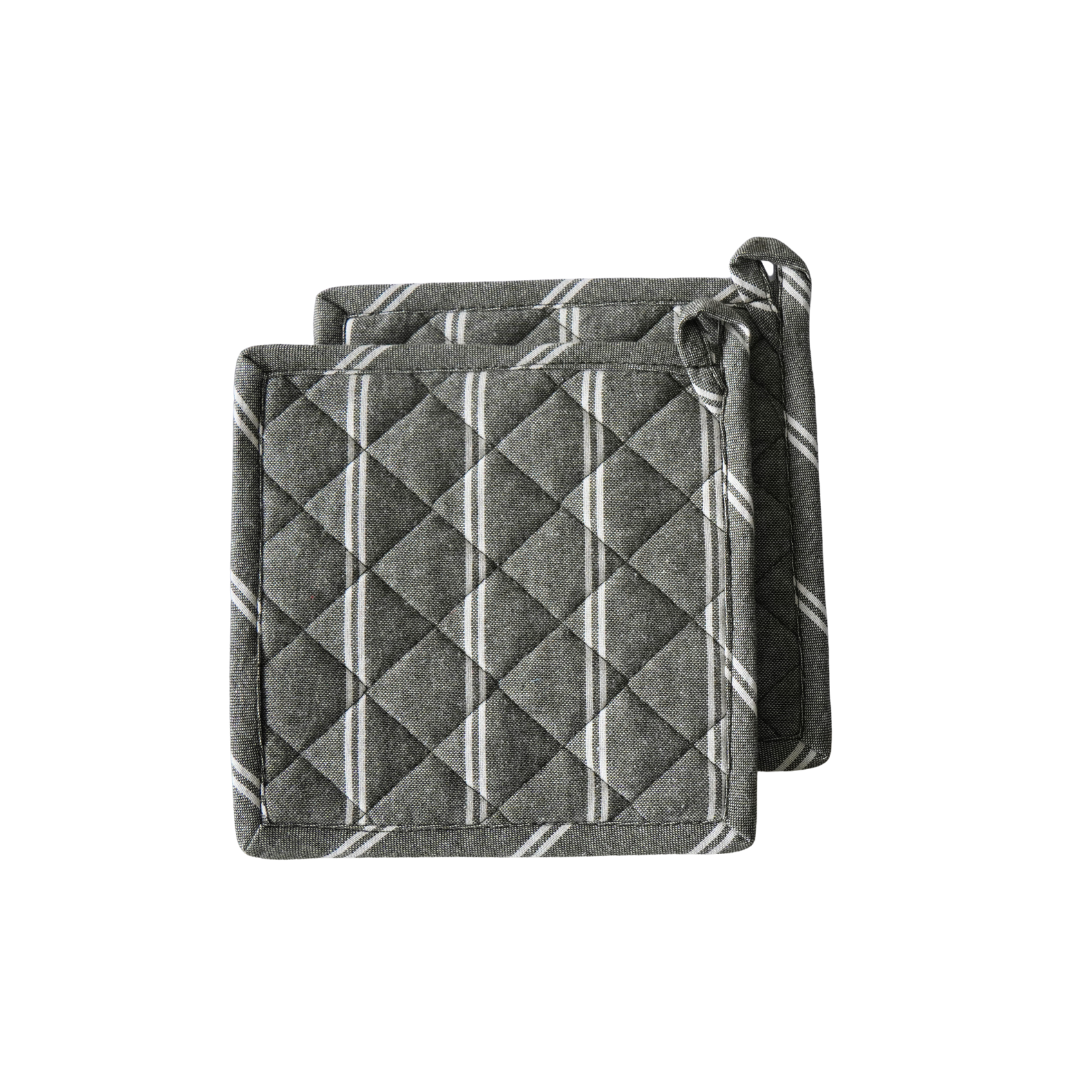 Cotton Potholder-Pick any two Colours(set of 2x2)