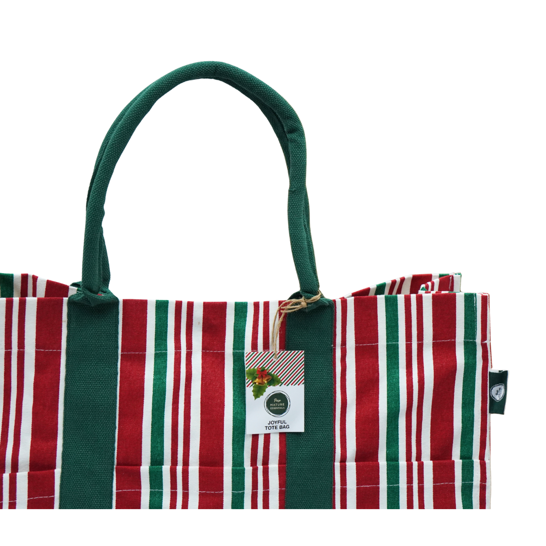 Joyful tote bag