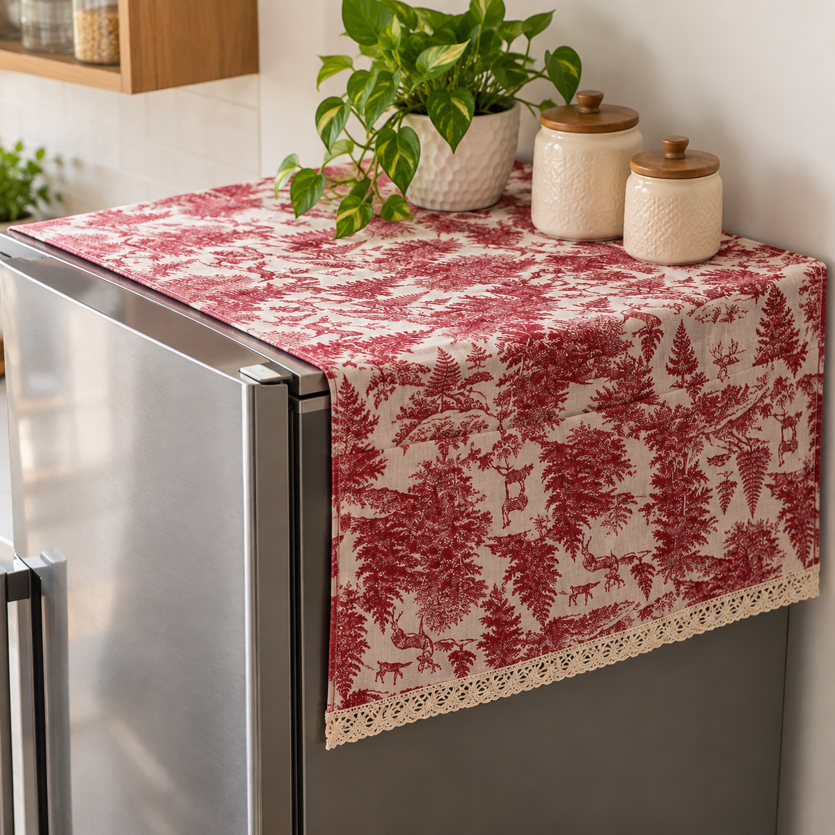 Festive Fridge Top Cover