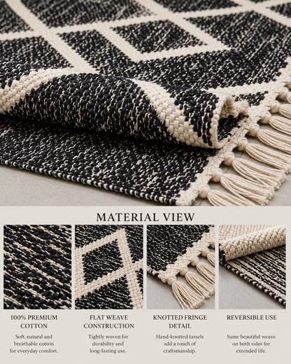 Cotton Reversible Dhurrie