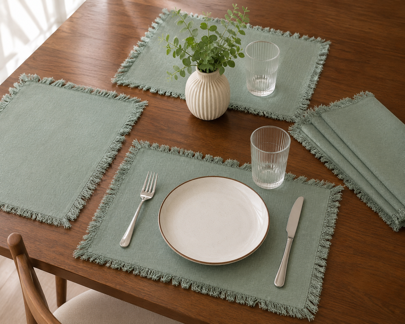 Classic Solid Table Mat