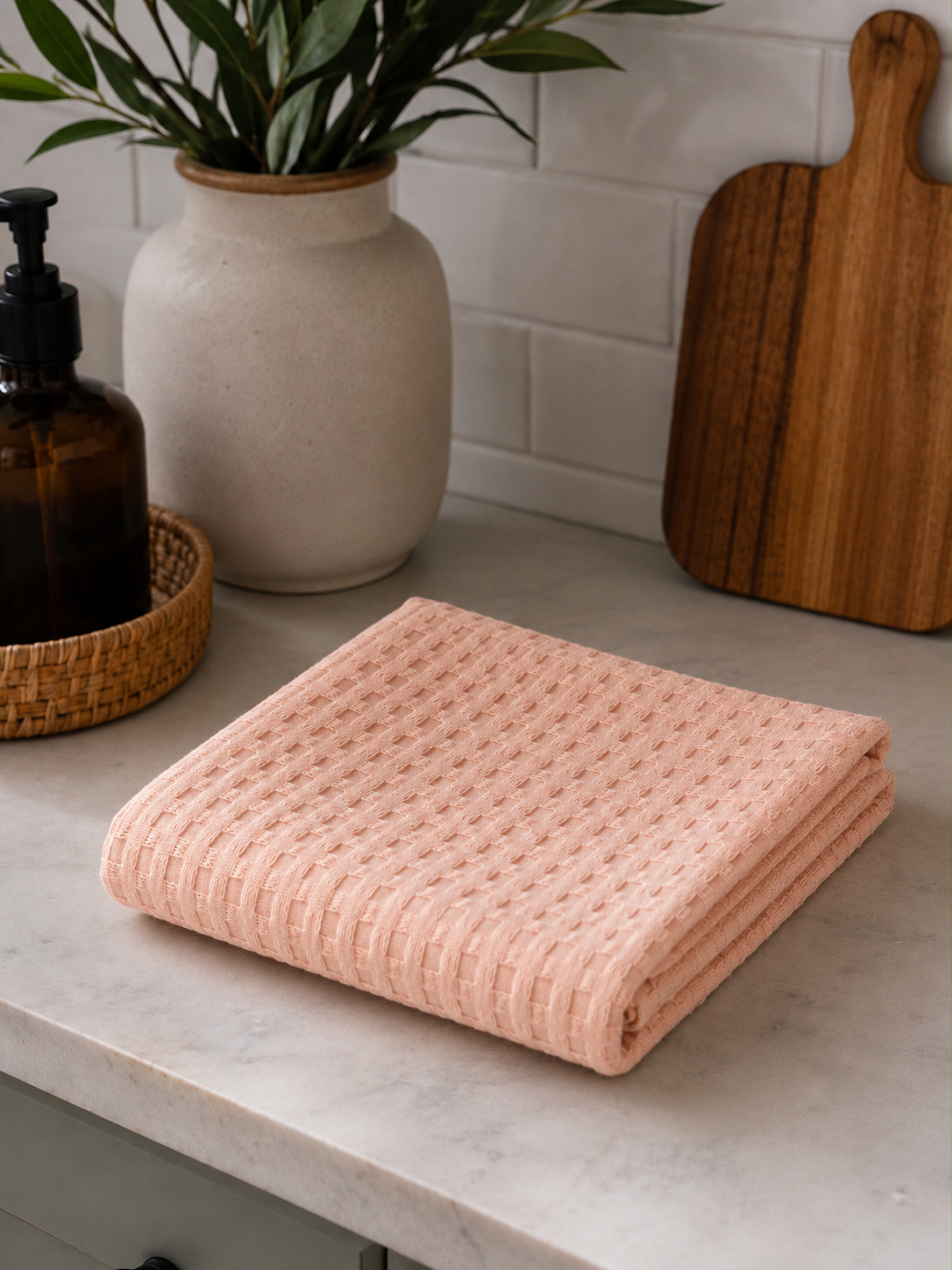 Waffle Kitchen Towel Set of 3