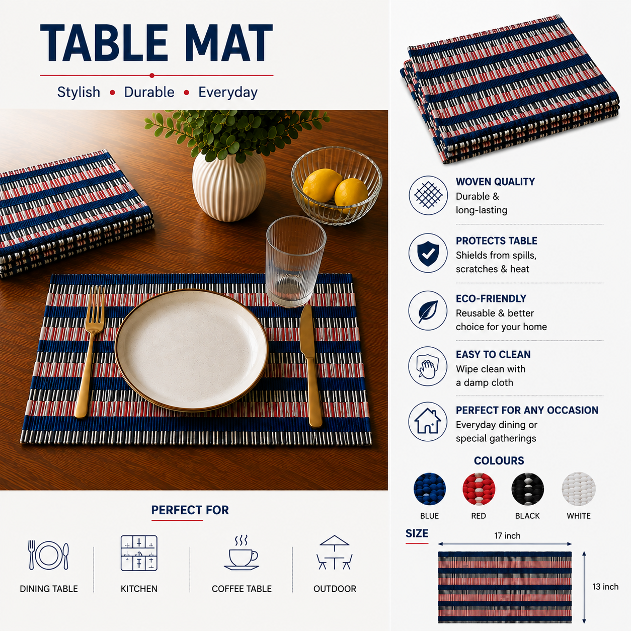 Cotton Table Mat