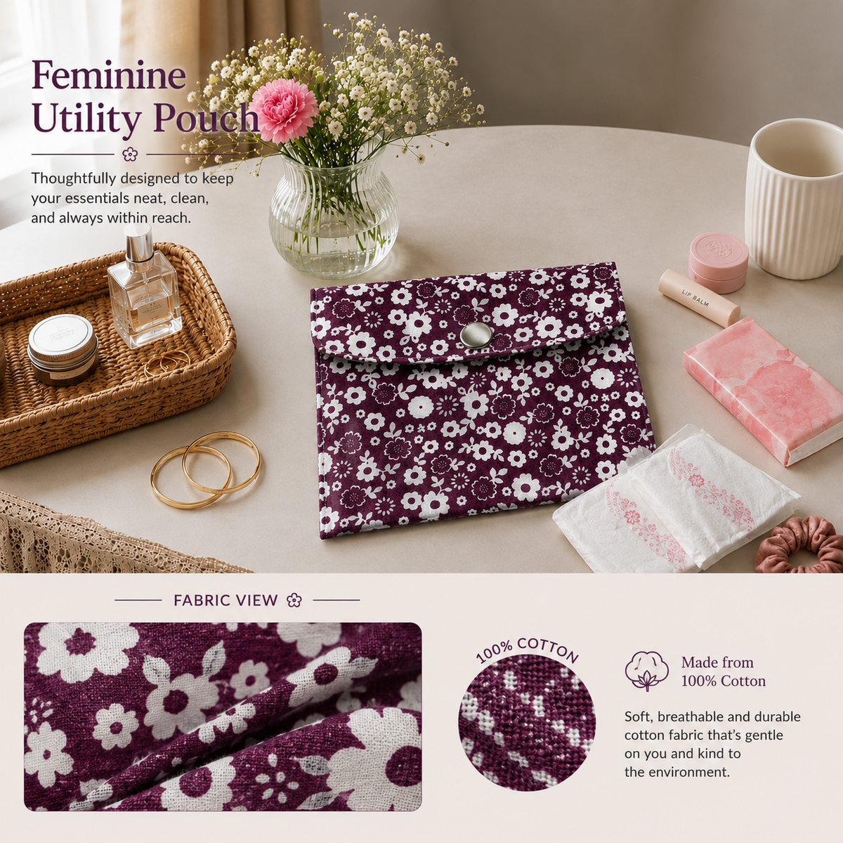 Feminine Utility Pouch