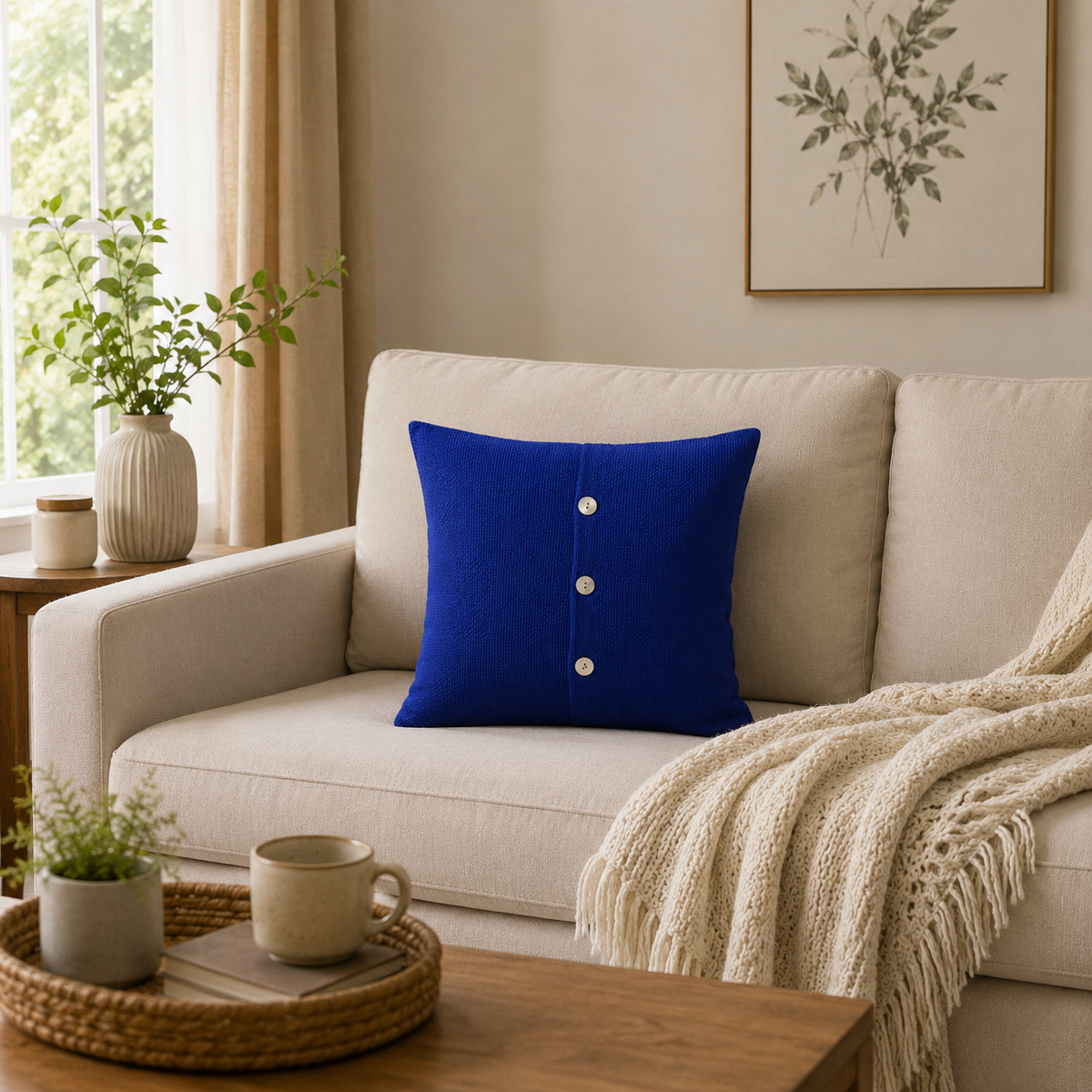 Premium Cotton Cushion Cover