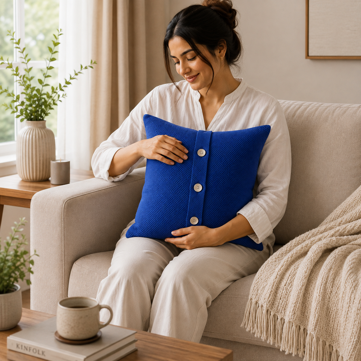 Premium Cotton Cushion Cover