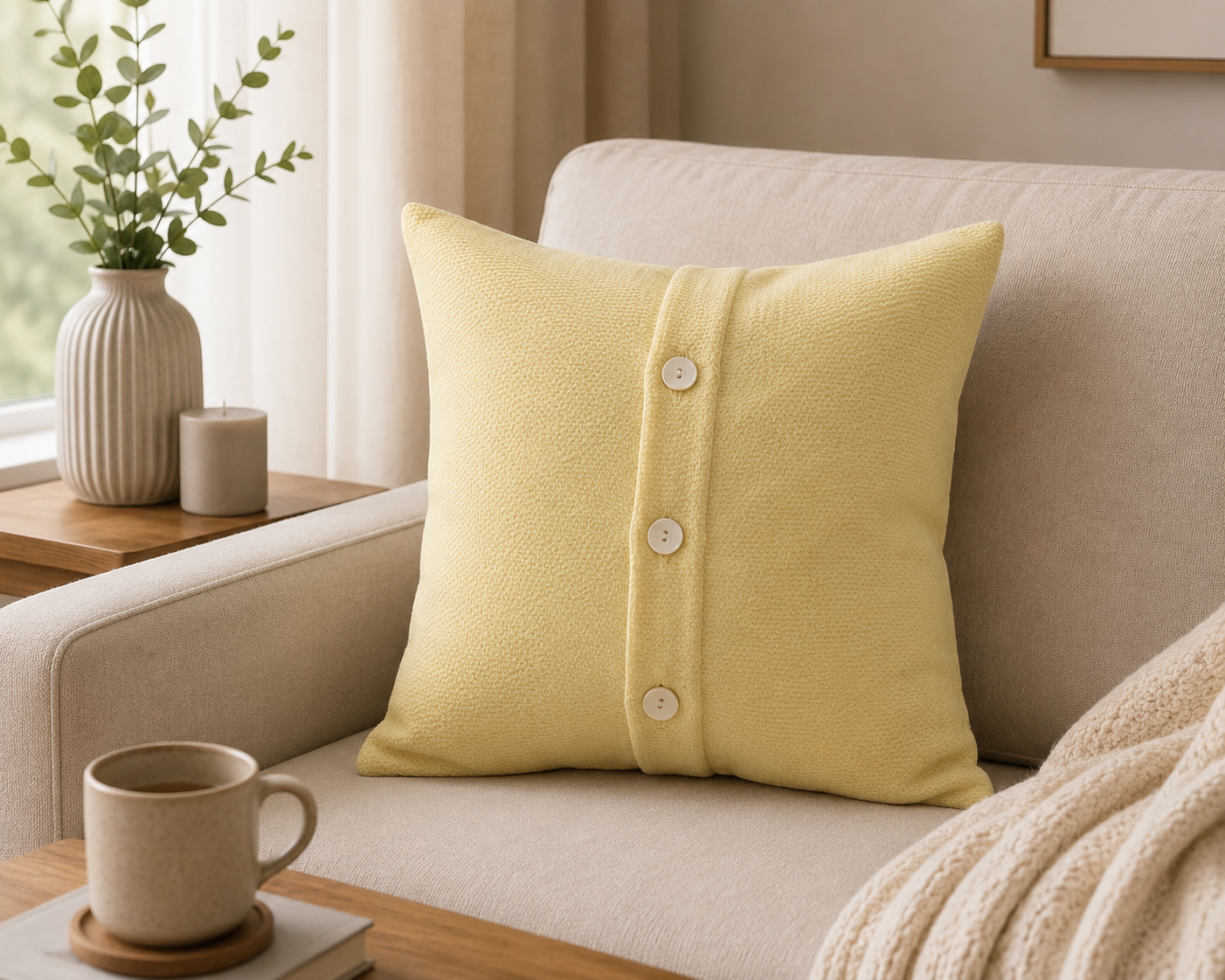Premium Cotton Cushion Cover