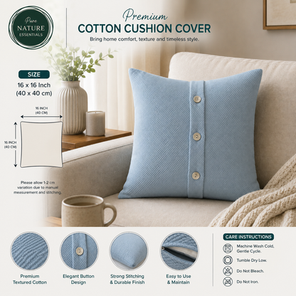 Premium Cotton Cushion Cover