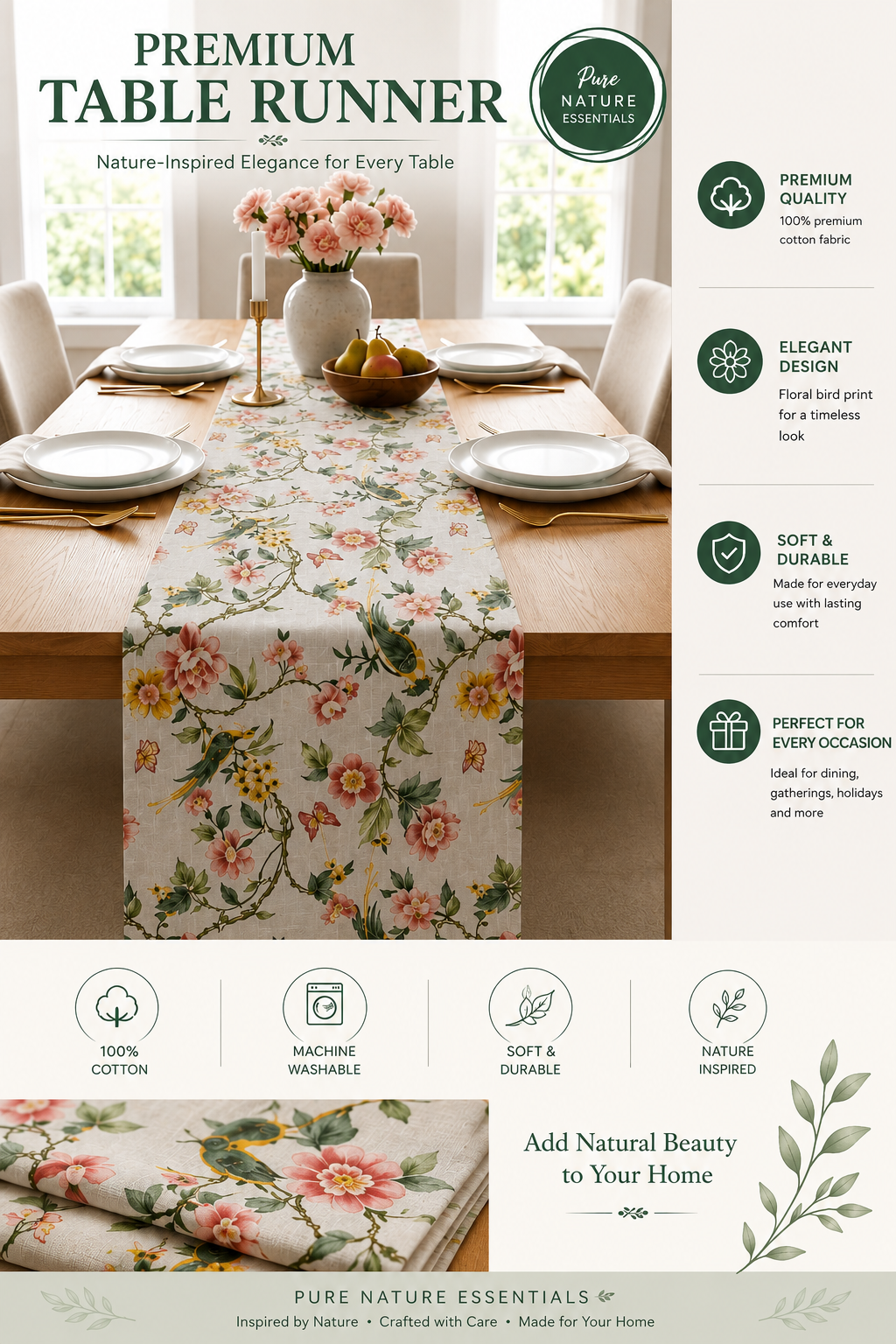 Premium Table Runner