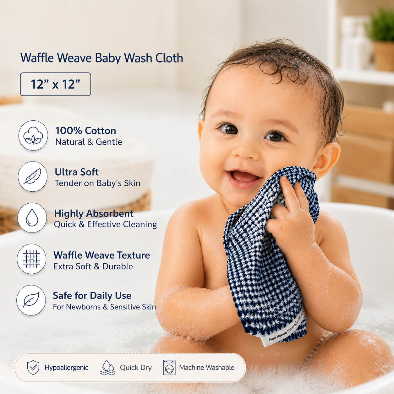 Baby Wash Cloth
