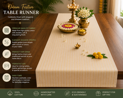 Onam Heritage  Table Runner