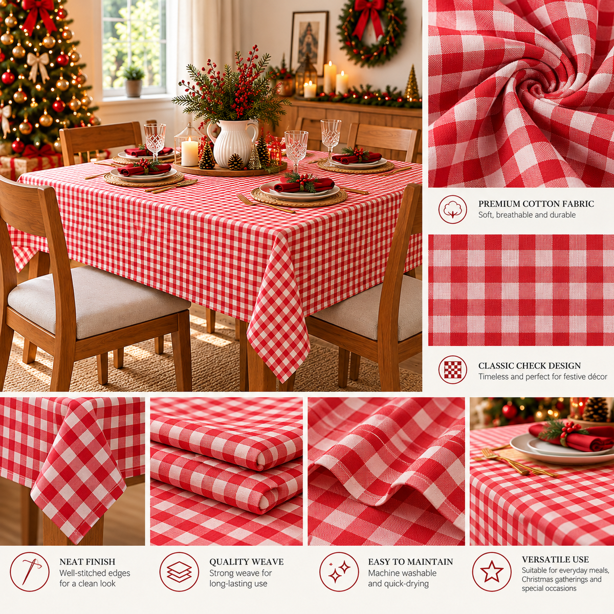 Christmas Table Cloth