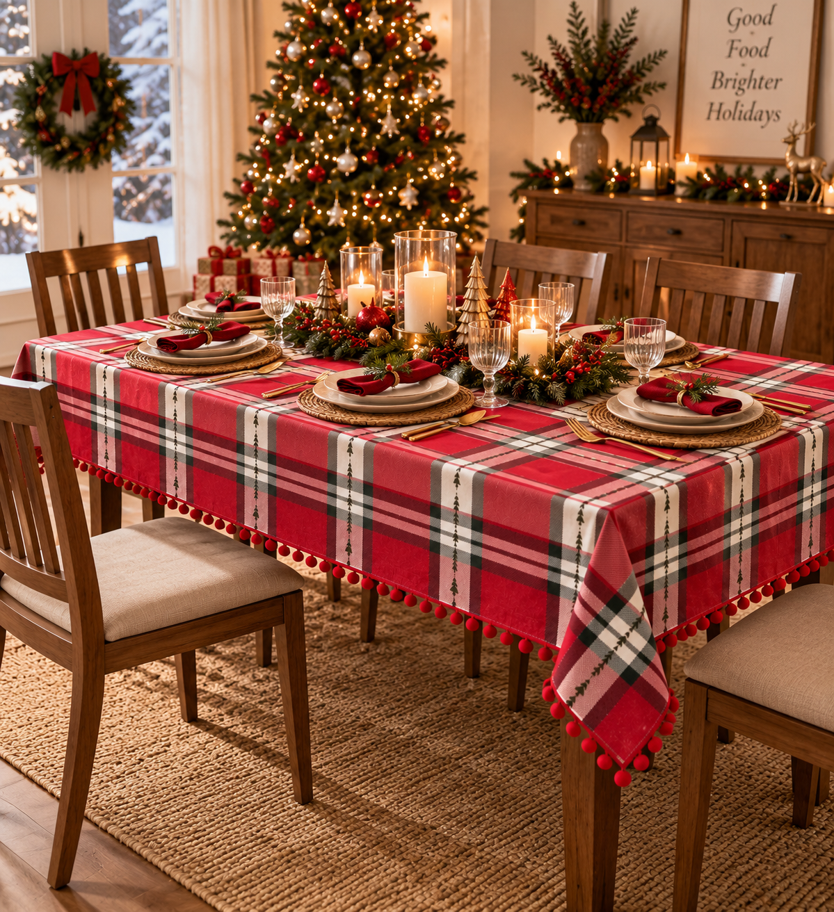 Christmas Table Cloth