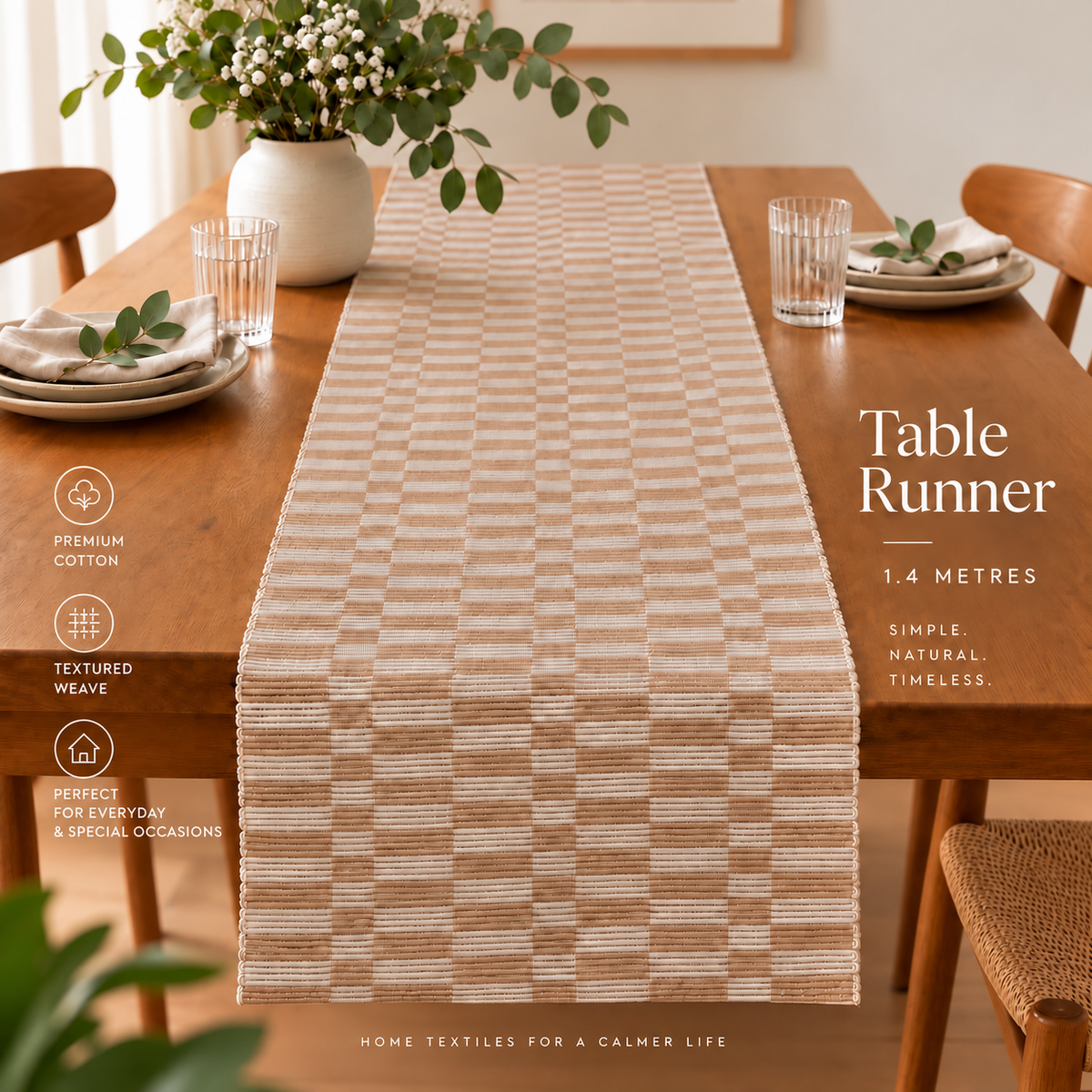 Cotton Table Runner