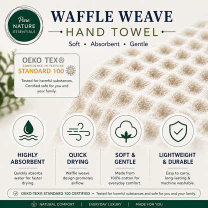 Waffle Weave Hand Towel