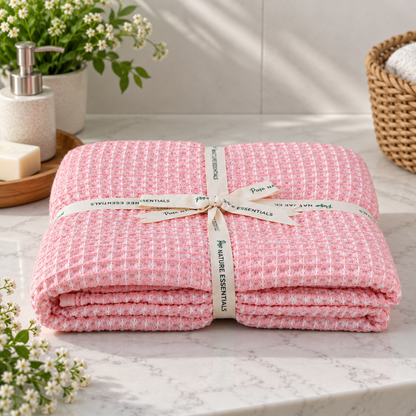 Waffle Weave Bath Towel
