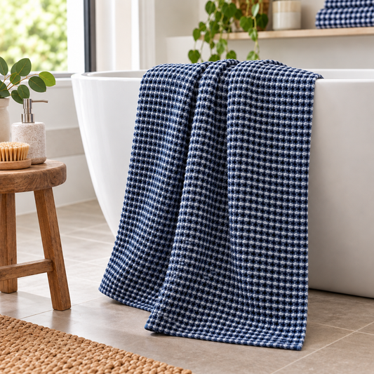 Waffle Weave Bath Towel