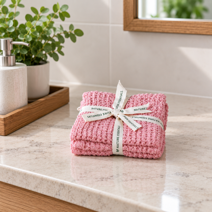 Waffle weave Face Towel ( Pack of 3)