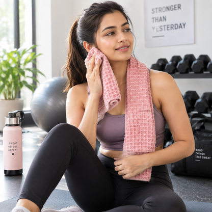 Waffle Weave Gym Towel