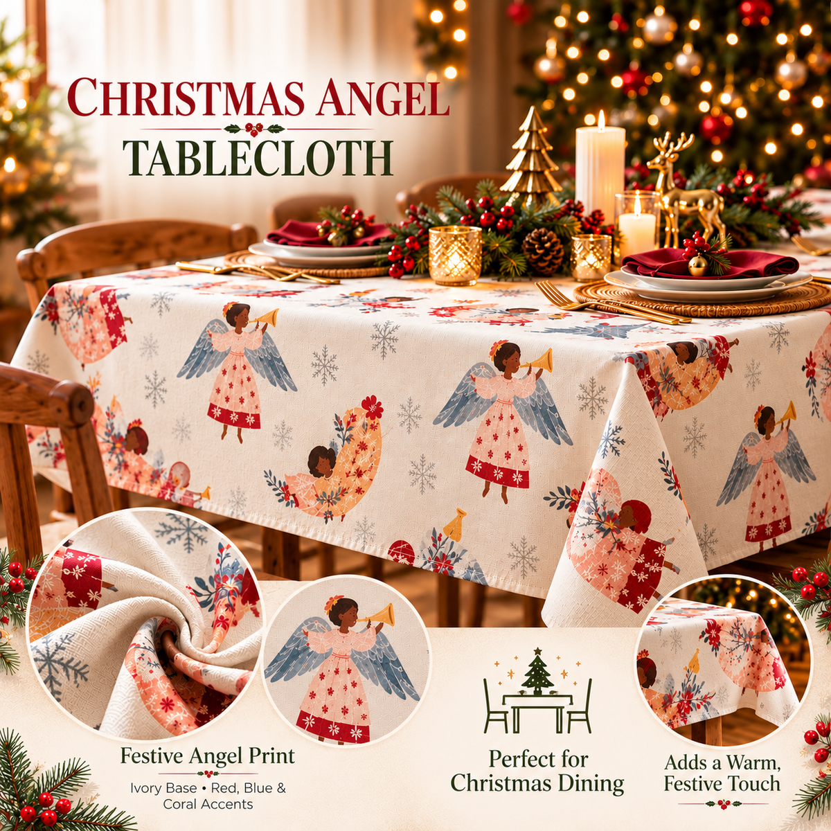Christmas Table Cloth