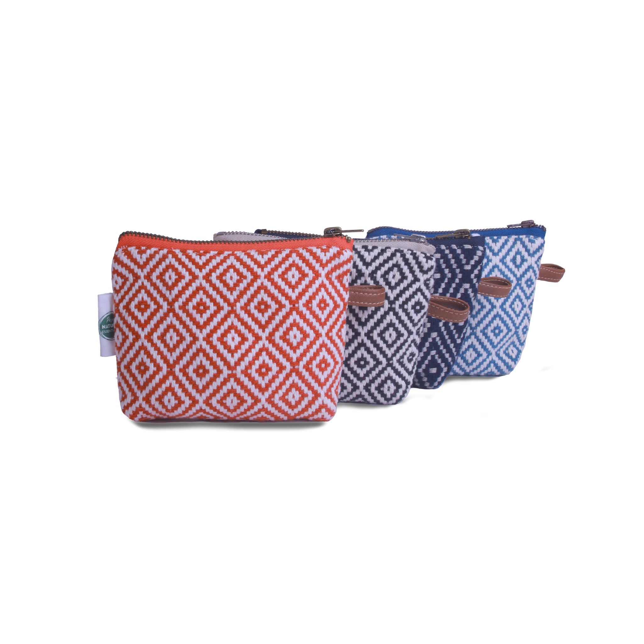 Jacquard coin pouch (set of 3)