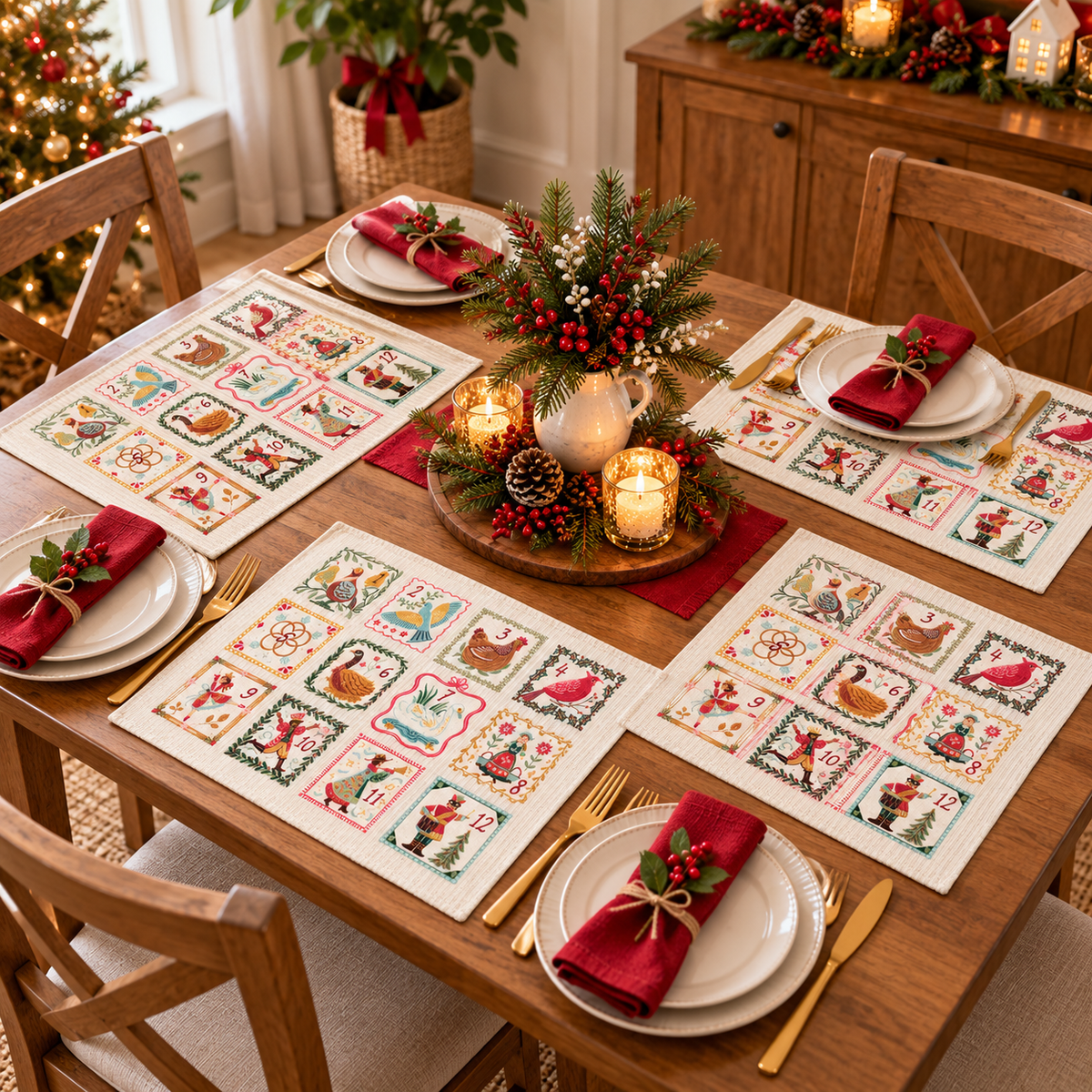 Christmas Table Mat