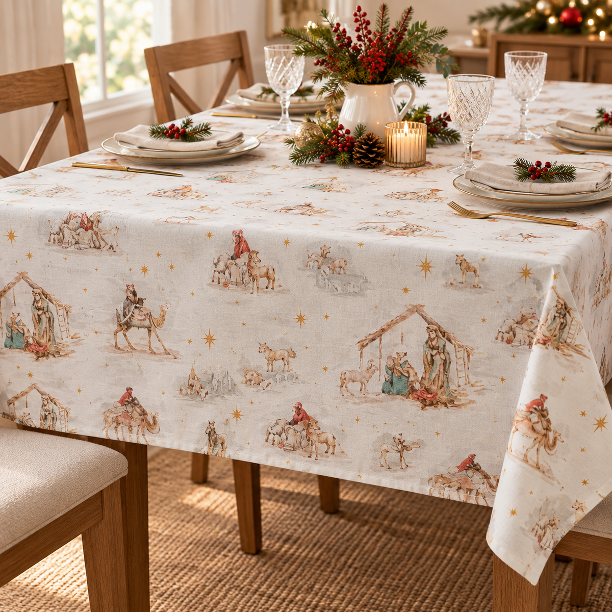Christmas Table Cloth